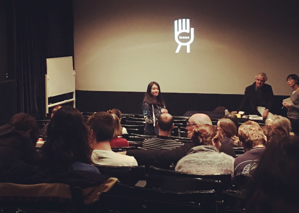 张曦予受邀在比利时电影届最高学府INSAS学院展映交流