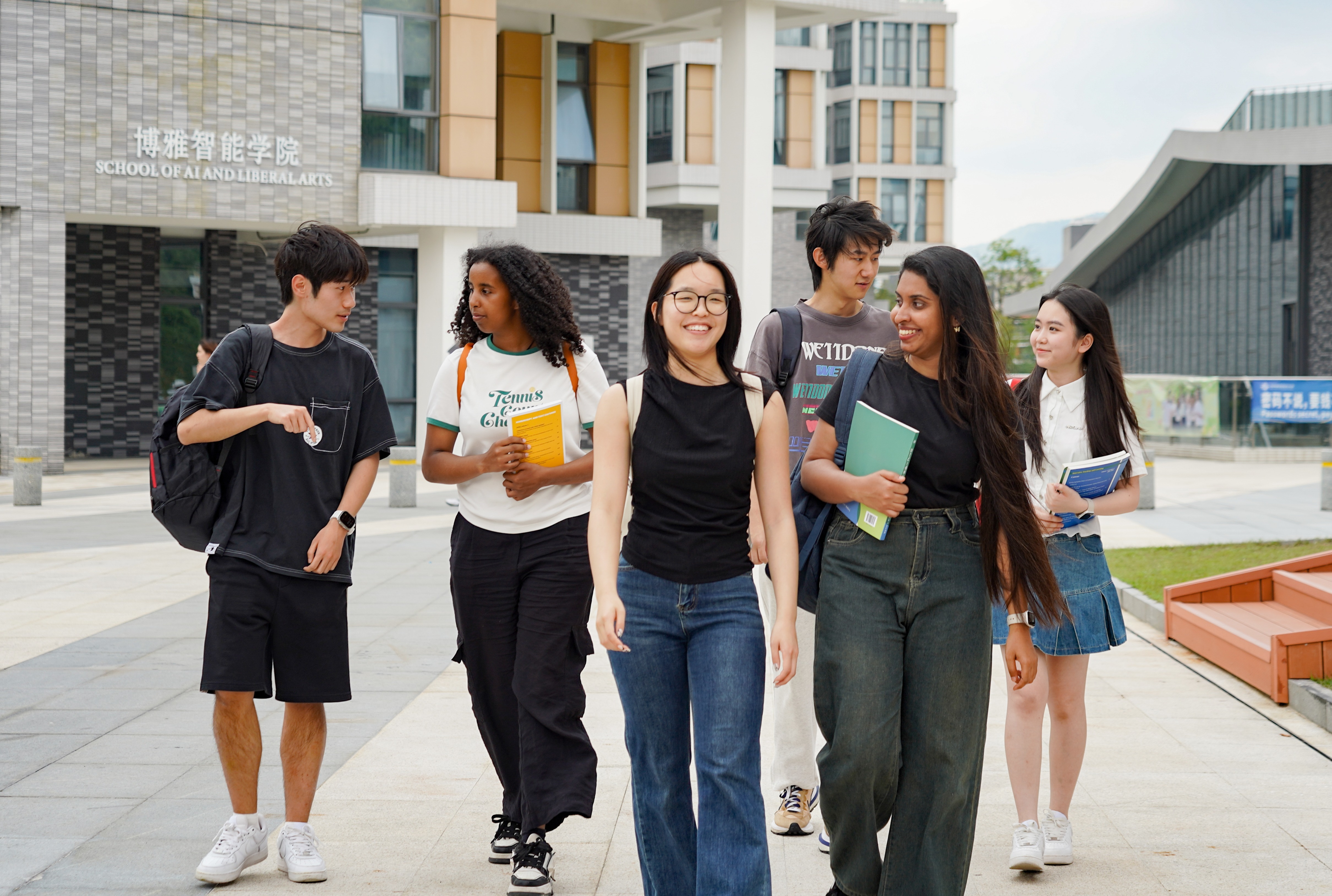 北师香港浸会大学(BNBU)博雅智能学院(拍摄:李海珊)